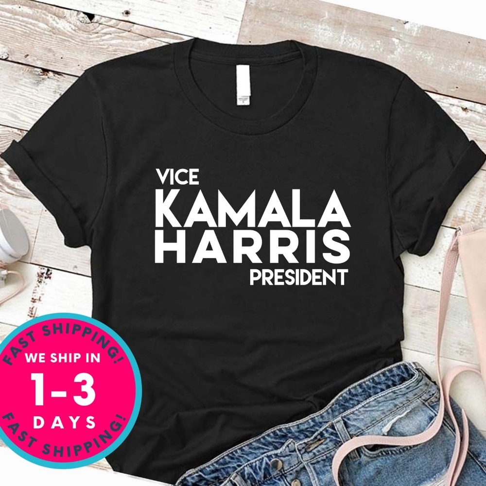 Vice Kamala Harris President (gildan shirt)